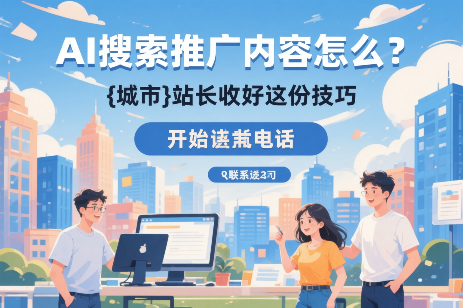 AI搜索推广内容怎么写？讷河站长收好这份技巧